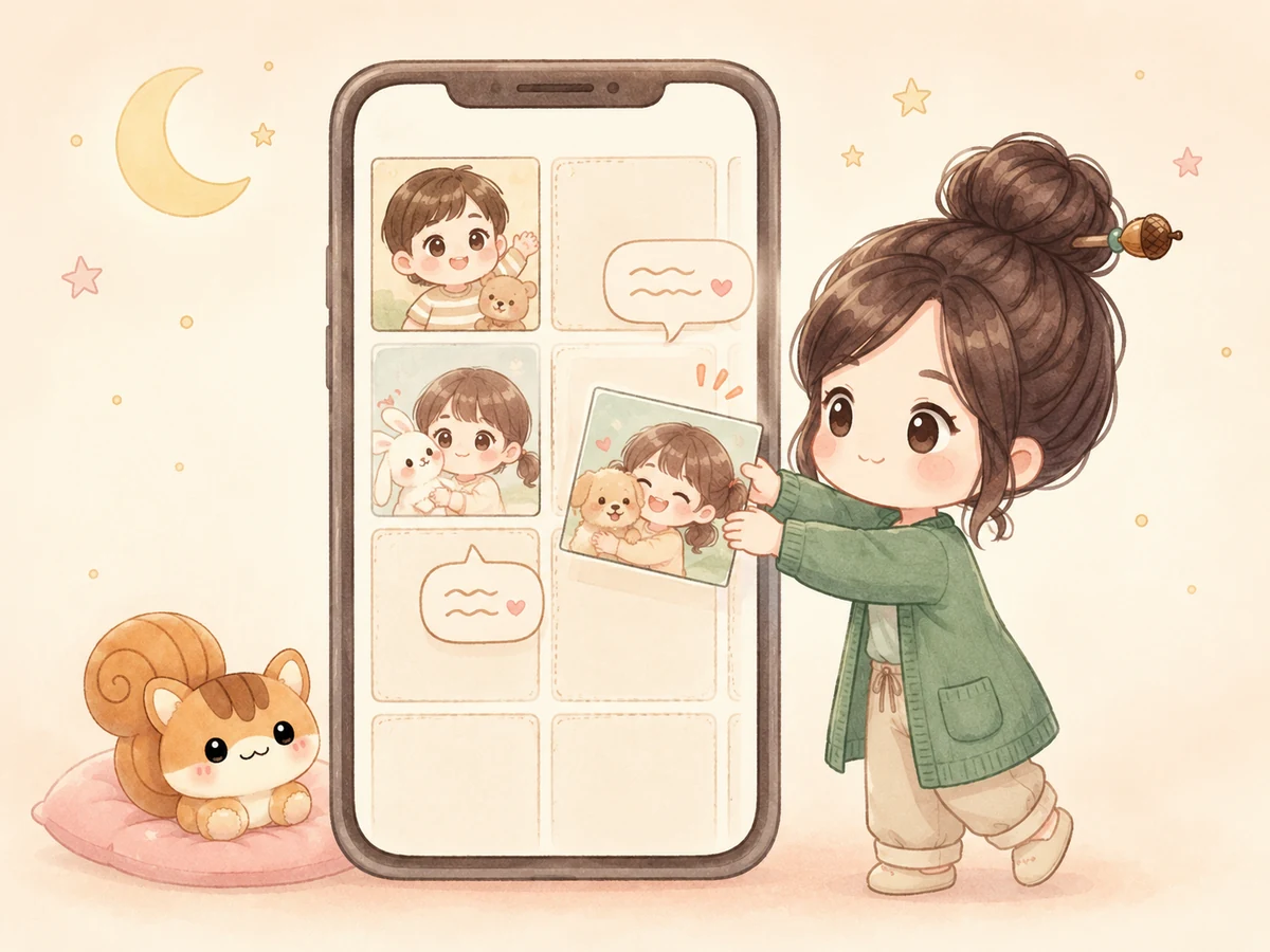 アルバム作りは、頭を使わない単純作業｜疲れた夜でもできる理由