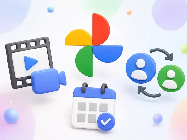 Googleフォト（Web版）動画の整理・アカウント切り替え・定期確認｜よくばりアルバムの管理方法