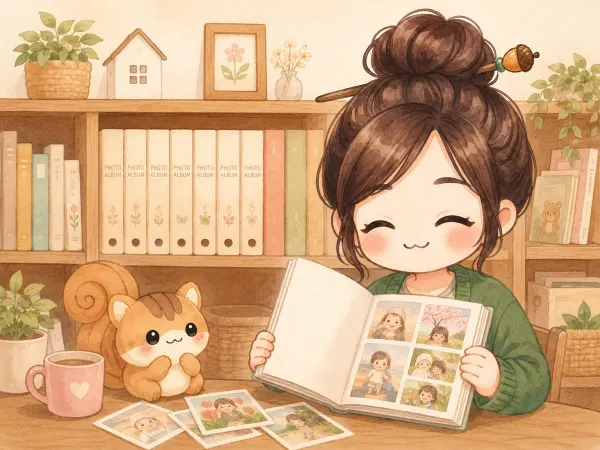 ましかくプリントとL判、どっちで残す？「A4で揃える」もアリ！