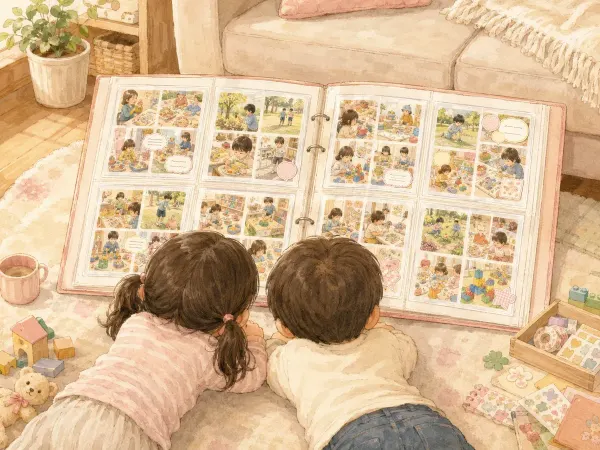 わたしは写真整理がしたかったんじゃない｜子どもたちが何度も開きたくなるアルバム